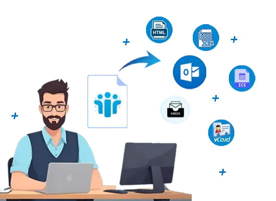 convert nsf to different formats