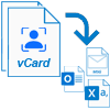 export contact from vcard