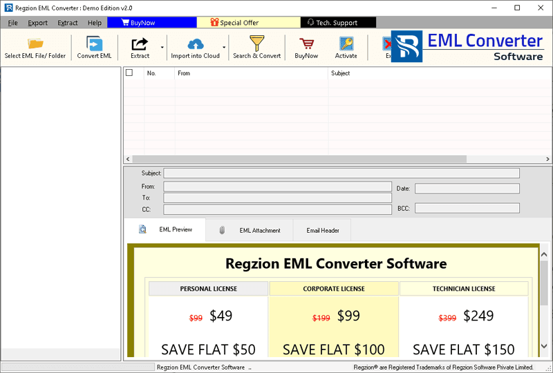 EML Converter software