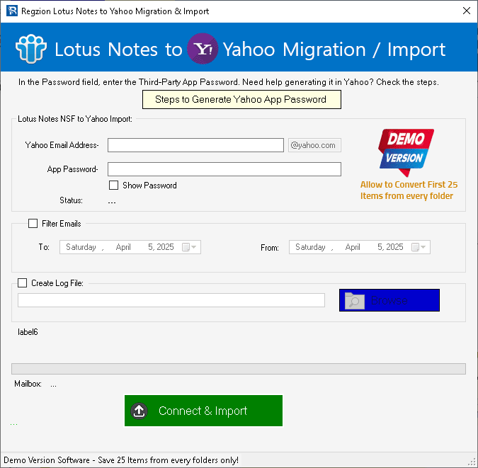 login to Yahoo Mail
