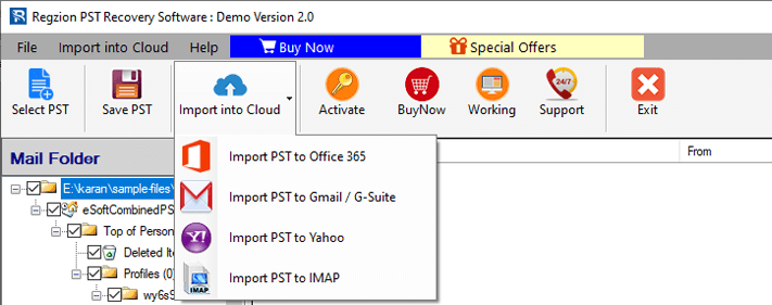 import options