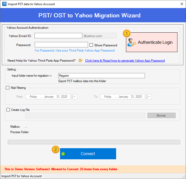 login to Yahoo Mail