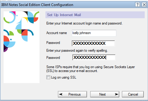 account login